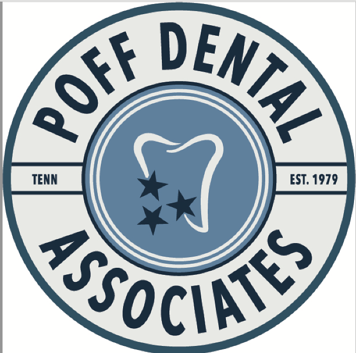 logo of poff dental associates | dentist bellevue tn